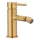 KFA Armatura 5037-015-31 - Bidettvättställsblandare med avlopp och överfyllnad MOZA borstad guld