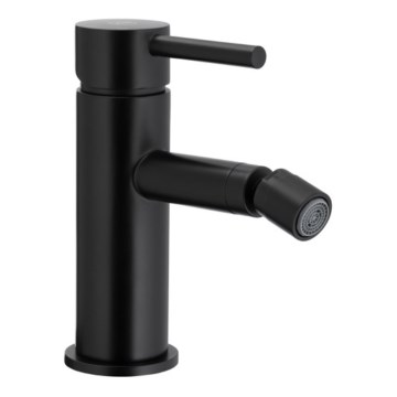 KFA Armatura 5037-015-81 - Bidettvättställsblandare med avlopp och överfyllnad MOZA matt svart