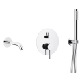 KFA Armatura 5039-401-00 - Badutrustning med dold kran MOZA skinande krom