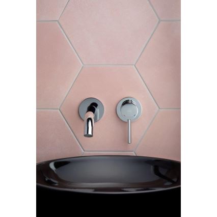 KFA Armatura 5039-810-00 - Tvättställsblandare för dold installation MOZA skinande krom