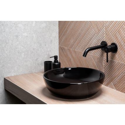 KFA Armatura 5039-810-81 - Tvättställsblandare för dold installation MOZA matt svart