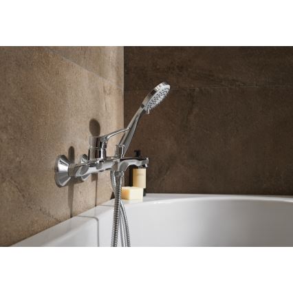 KFA Armatura 5244-510-00 - Badkarsset med kran MORRIS skinande krom