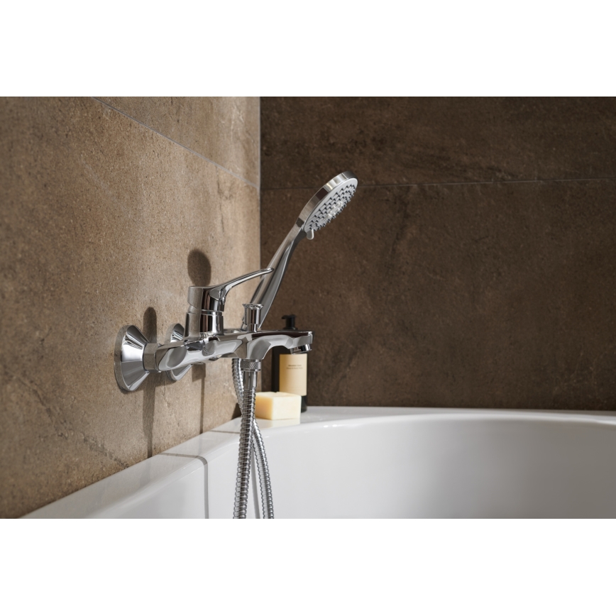 KFA Armatura 5244-510-00 - Badkarsset med kran MORRIS skinande krom