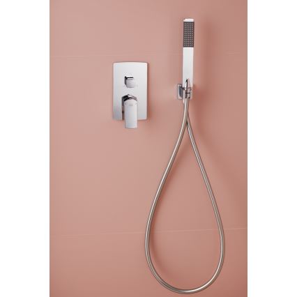 KFA Armatura 5539-511-00 - Duschset med dold kran MOKAIT skinande krom