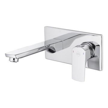 KFA Armatura 5539-810-00 - Tvättställsblandare för dold installation MOKAIT skinande krom