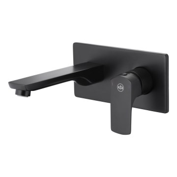 KFA Armatura 5539-810-81 - Tvättställsblandare för dold installation MOKAIT mässing/matt svart