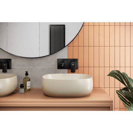 KFA Armatura 5539-810-81 - Tvättställsblandare för dold installation MOKAIT mässing/matt svart