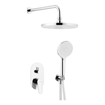 KFA Armatura 5559-501-00 - Duschset med inbyggd blandare OTAVA blank krom