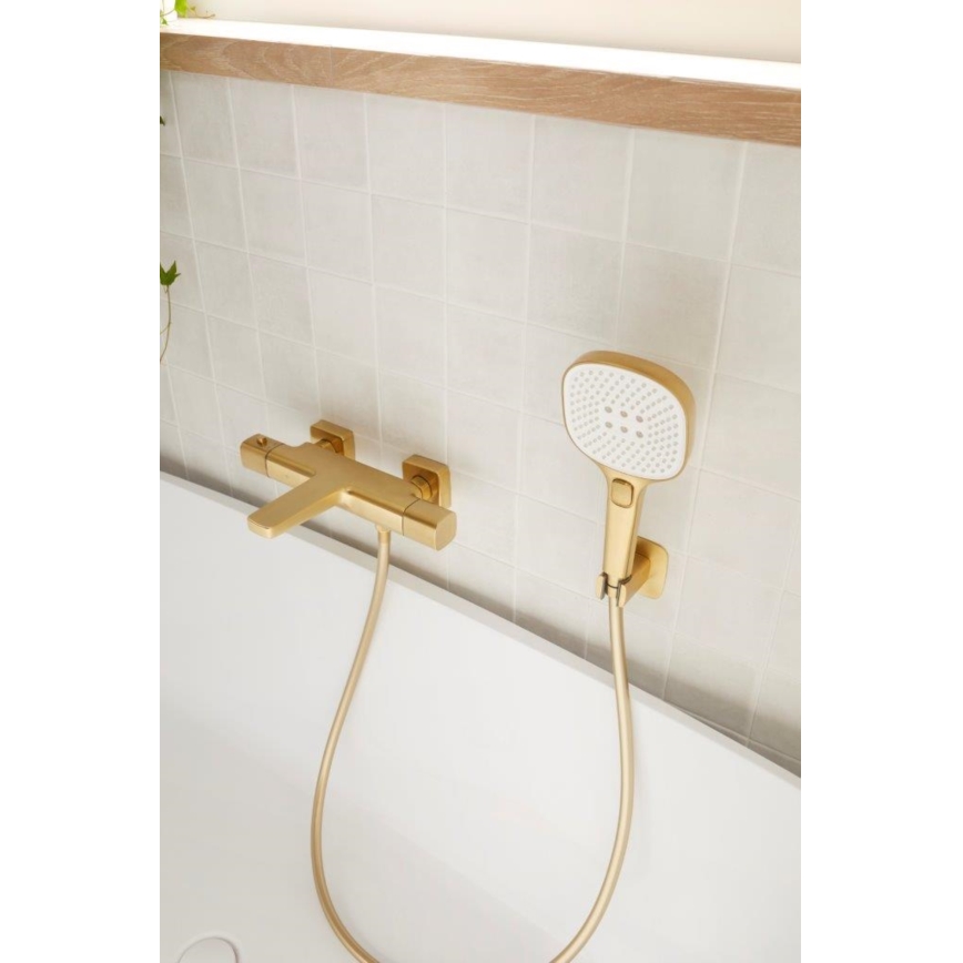 KFA Armatura 5754-010-31 - Termostatisk badkarsblandare MALAGA borstad guld