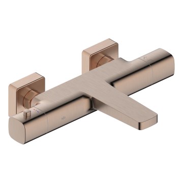 KFA Armatura 5754-010-34 - MALAGA termostatisk badkarsblandare, roséguld