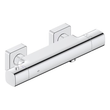 KFA Armatura 5756-010-00 - Termostatisk duschblandare MALAGA, polerad krom