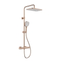 KFA Armatura 5756-910-34 - Duschset med termostatblandare MALAGA roséguld