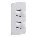KFA Armatura 5759-001-00 - Termostatisk duschblandare för inbyggnad MALAGA blank krom