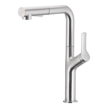 KFA Armatura 6623-220-22 - Tvättställsblandare med utdragbar spruta DUERO DESIGN rostfri