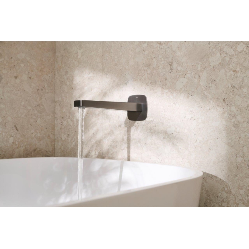 KFA Armatura 836-007-61 - Utloppspip för infälld montering MALAGA, metallicgrå