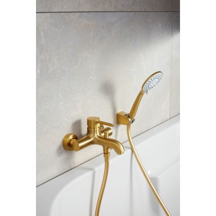 KFA Armatura 841-220-31 - Dusch set MOZA mark guld