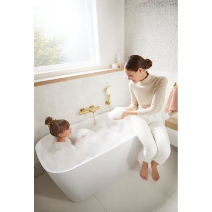 KFA Armatura 841-255-31 - Duschset MALAGA i borstat guld