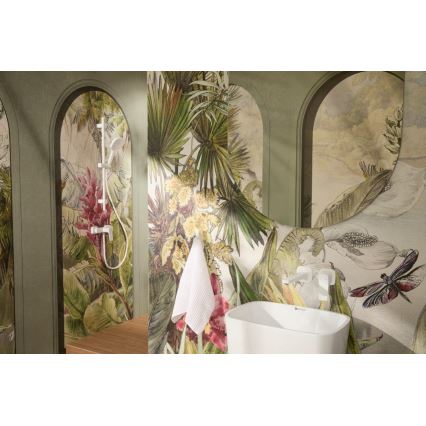 KFA Armatura 841-352-44 - Duschset MALAGA vit