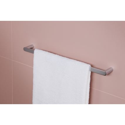 KFA Armatura 864-027-00 - Handdukshängare för vägg 62 cm skinande krom