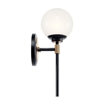 Kichler - LED badrumsvägglampa BENNO 2xG9/3W/230V guldfärgad IP44