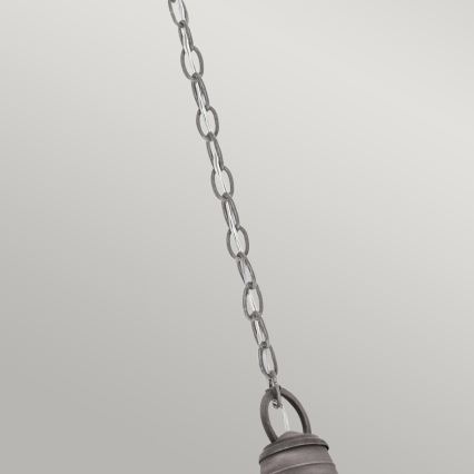 Kichler - Utomhus ljuskrona på kedja BRIDGE POINT 1xE27/60W/230V IP44