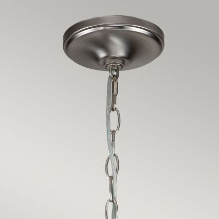 Kichler - Ljuskrona på kedja CAPITOL HILL 12xE14/40W/230V mattkrom