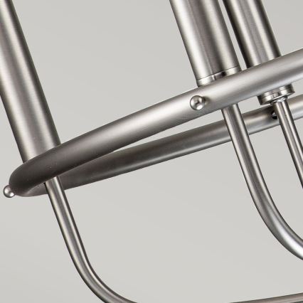 Kichler - Ljuskrona med kedja CAPITOL HILL 6xE14/40W/230V matt krom