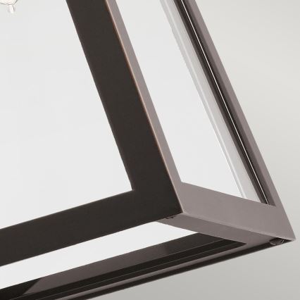 Kichler - Vägglampa för utomhusbruk DELISON 1xE27/60W/230V IP44