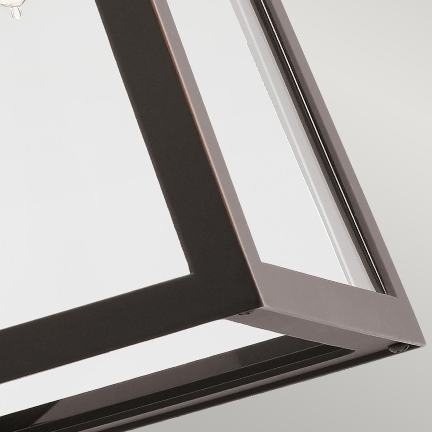 Kichler - Vägglampa för utomhusbruk DELISON 1xE27/60W/230V IP44