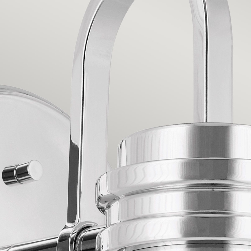 Kichler - LED vägglampa för badrum FARUM 1xG9/3W/230V IP44 skinande krom