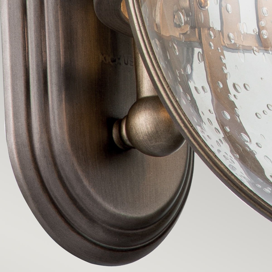 Kichler - Utomhusvägglampa HALLERON 3xE14/40W/230V IP44