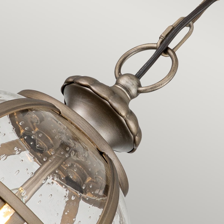 Kichler - Utomhuskrona med kedja HALLERON 3xE14/40W/230V IP44