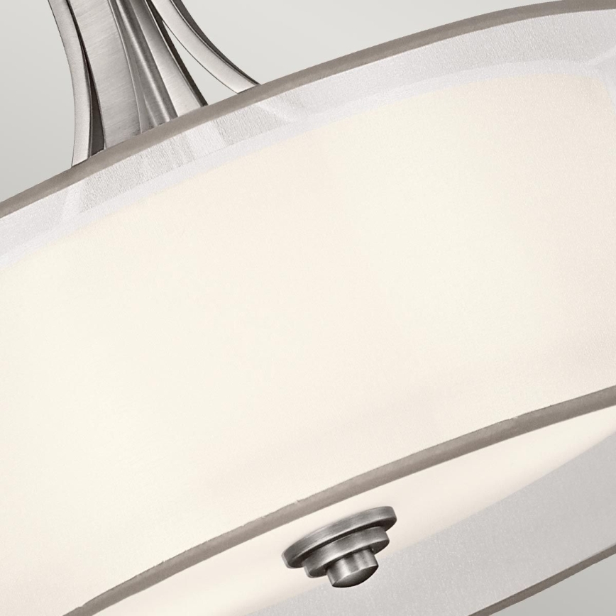 Kichler - Ljuskrona med kedja LACEY 4xE27/60W/230V mattkrom