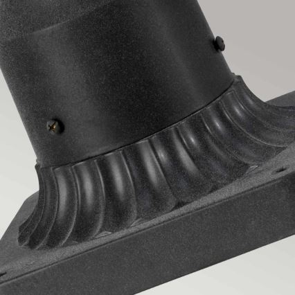 Kichler - Utomhuslampa RIVERWOOD 1xE27/60W/230V IP44 svart