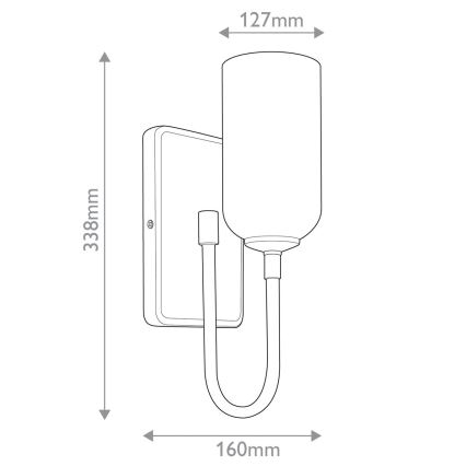 Kichler - LED badrumsarmatur SOLIA 1xG9/3W/230V IP44 mattkrom