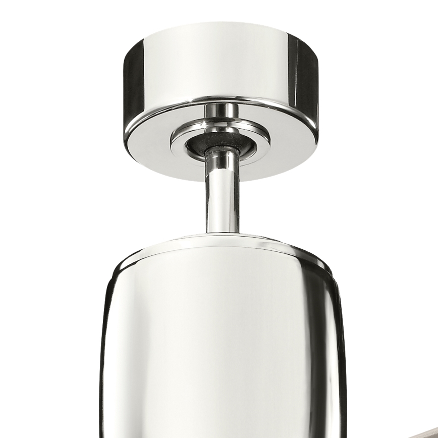 Kichler - Takfläkt FERRON blank krom + fjärrkontroll