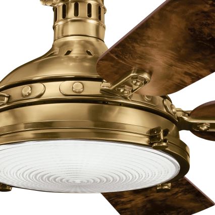 Kichler - LED dimbar takfläkt HATTERAS LED/16W/230V + fjärrkontroll