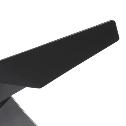 Kichler - LED dimbar takfläkt JADE LED/18W/230V svart + fjärrkontroll