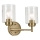 Kichler - Vägglampa WINSLOW 2xE27/60W/230V mässing