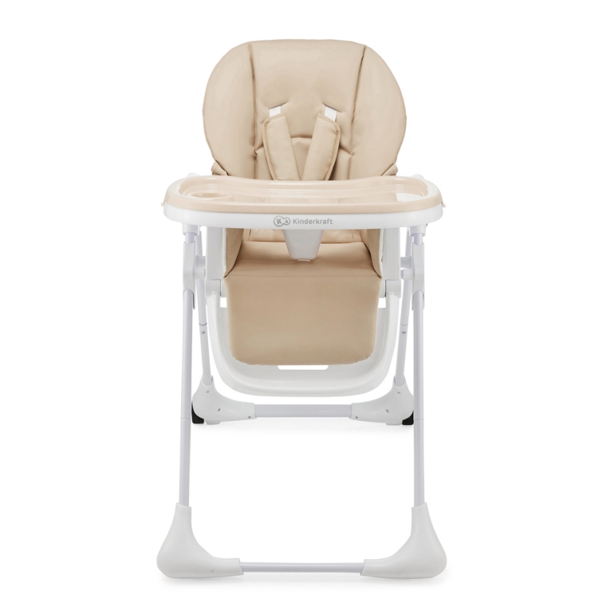 KINDERKRAFT - 2-i-1 barnmatstol TUMMIE beige