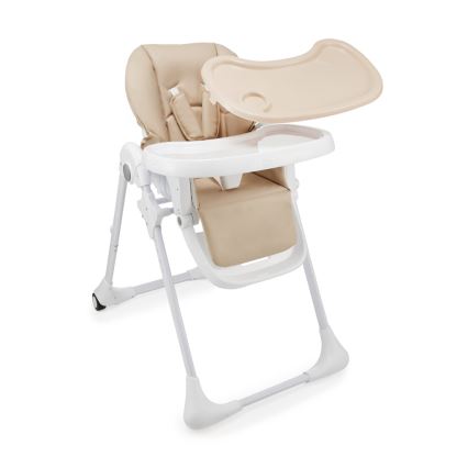 KINDERKRAFT - 2-i-1 barnmatstol TUMMIE beige