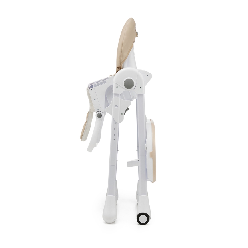 KINDERKRAFT - 2-i-1 barnmatstol TUMMIE beige