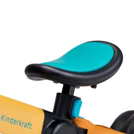 KINDERKRAFT - Barns tre-i-ett balanscykel 4TRIKE gul/turkos