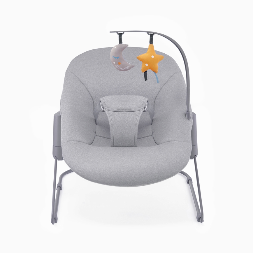 KINDERKRAFT - Baby lounger CALMEE grå