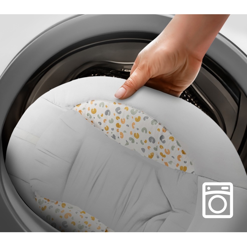 KINDERKRAFT - Babygunga med melodi 2i1 LUMI ljusgrå