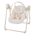 KINDERKRAFT - Babygunga med melodi SWINGEE beige 4xAAA/230V