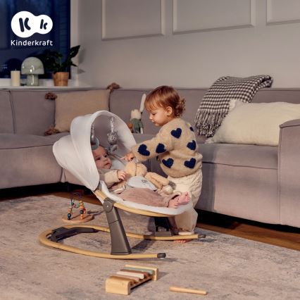 KINDERKRAFT - Babysitter ELSU grå