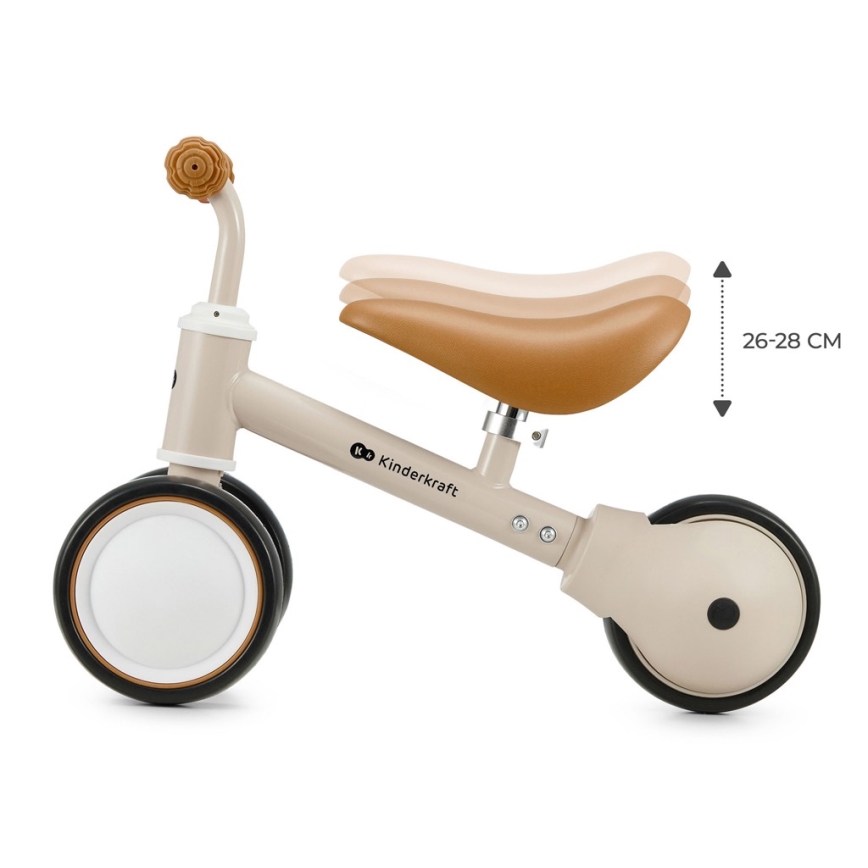 KINDERKRAFT - Balanscykel CUTIE beige