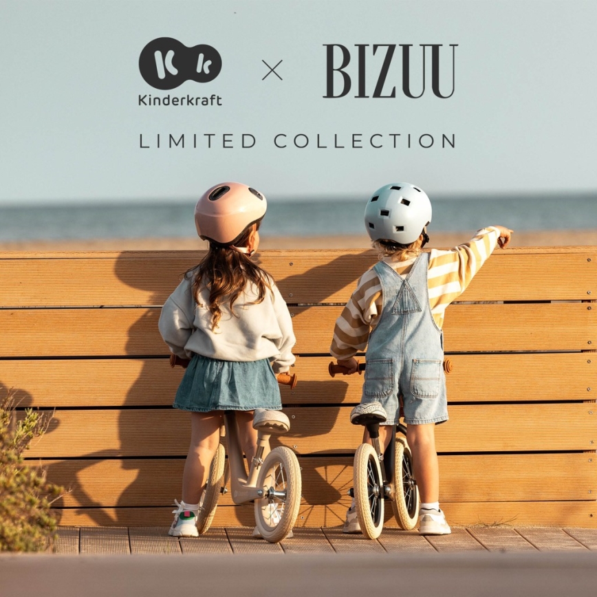 KINDERKRAFT - Balanscykel RAPID 2 Lunar Black Bizuu