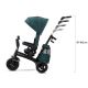 KINDERKRAFT - Barn trehjuling 5v1 EASYTWIST grön/svart